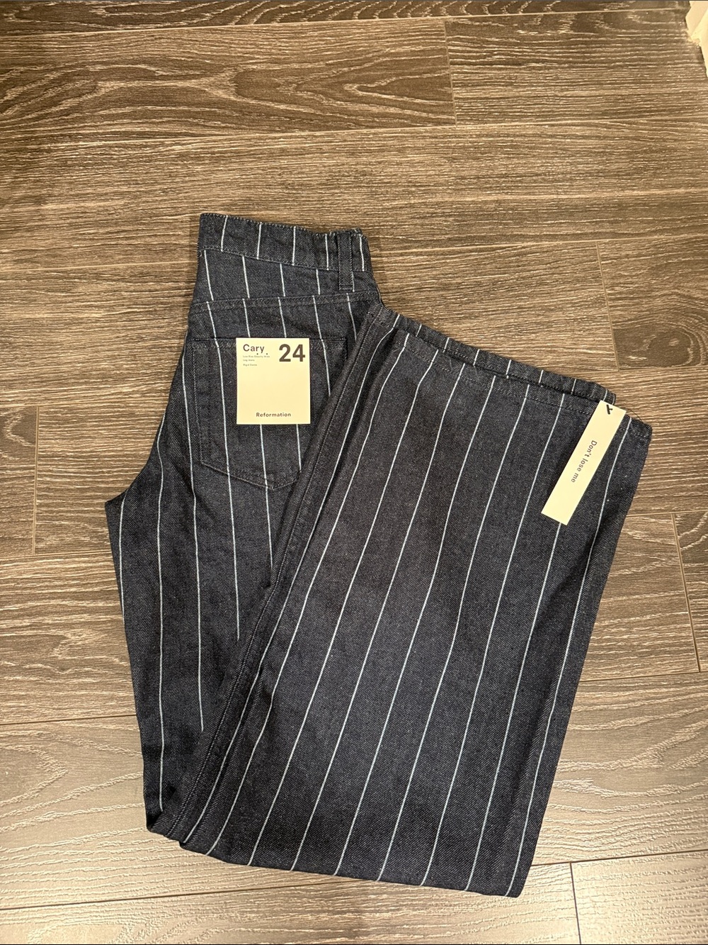 Reformation Cary Low Rise Wide Leg NWT